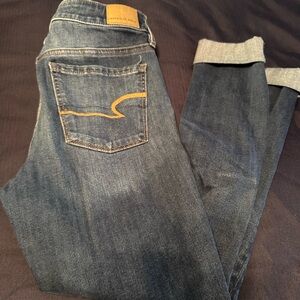 American Eagle Outfitters Dark Blue Jeans